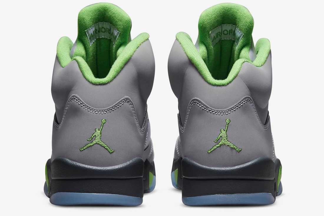 【スニダンで購入可】5/28・5/30発売 Nike Air Jordan 5 "Green Bean" (2022) 抽選/定価/販売店舗まとめ 9枚目