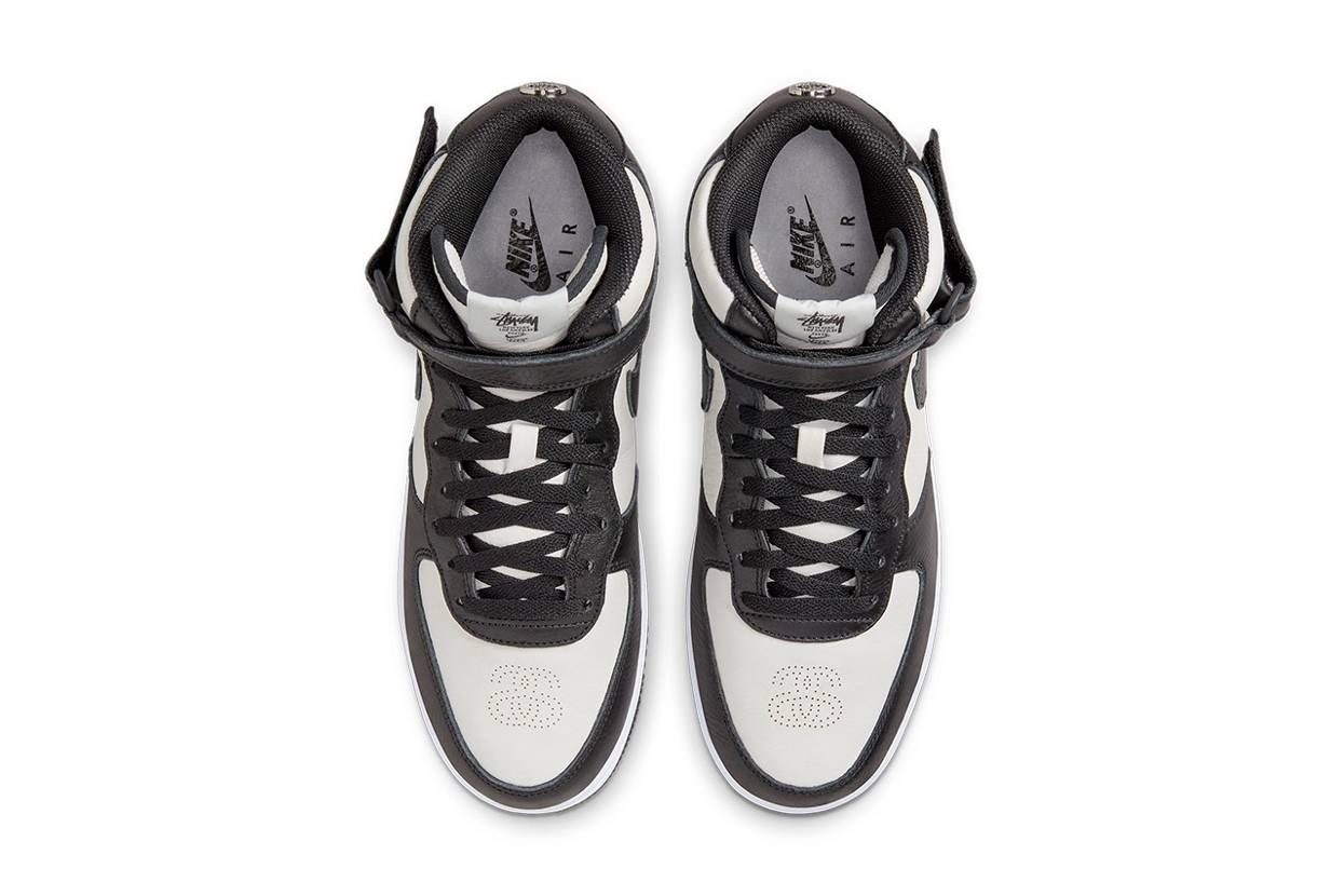 【スニダンで購入可】5/14・5/19発売 Stussy × Nike Air Force 1 Mid 3colors 抽選/定価/販売店舗まとめ 9枚目