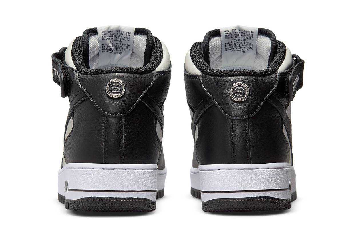【スニダンで購入可】5/14・5/19発売 Stussy × Nike Air Force 1 Mid 3colors 抽選/定価/販売店舗まとめ 8枚目