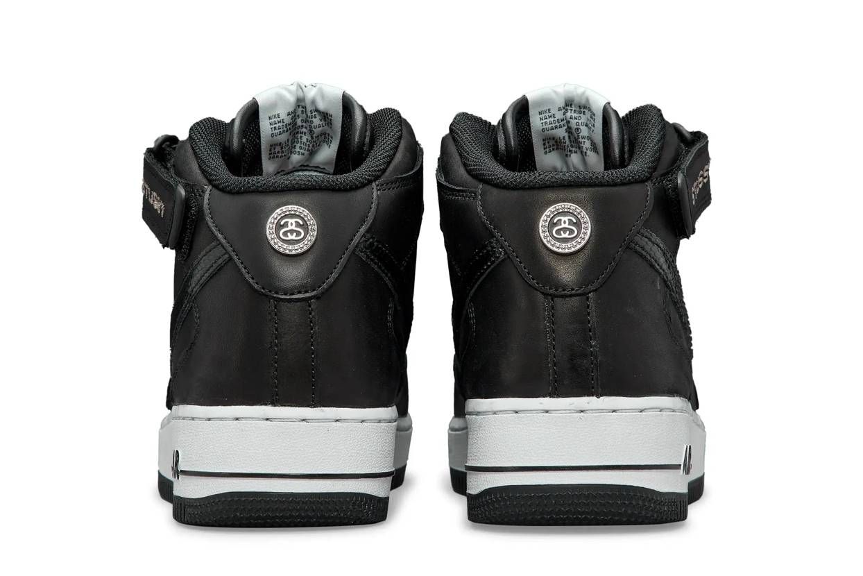 【スニダンで購入可】5/14・5/19発売 Stussy × Nike Air Force 1 Mid 3colors 抽選/定価/販売店舗まとめ 15枚目