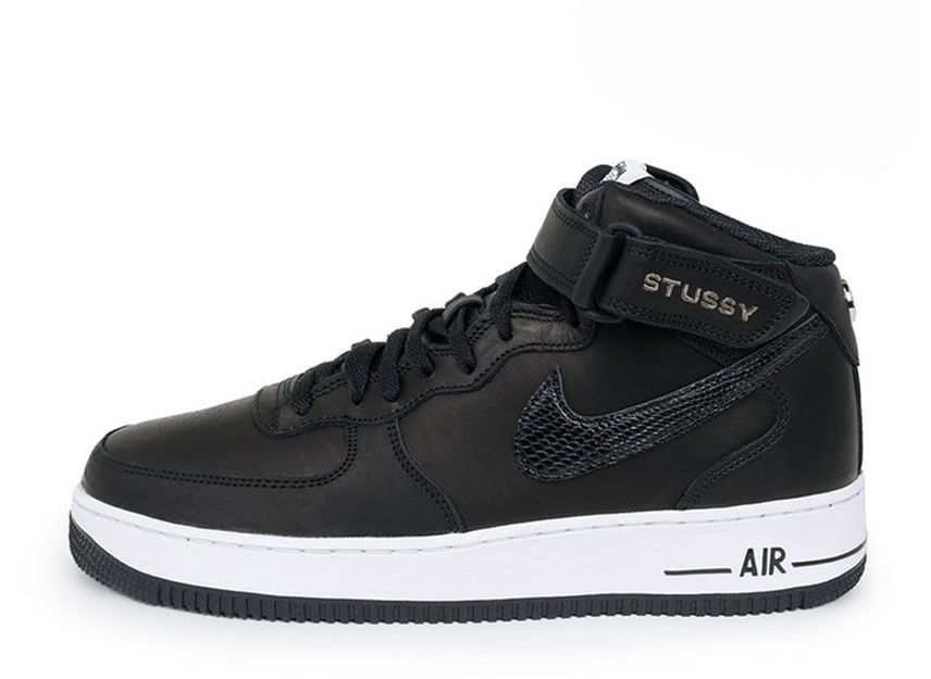 STUSSY × NIKE AIR FORCE 1 MID 17cm