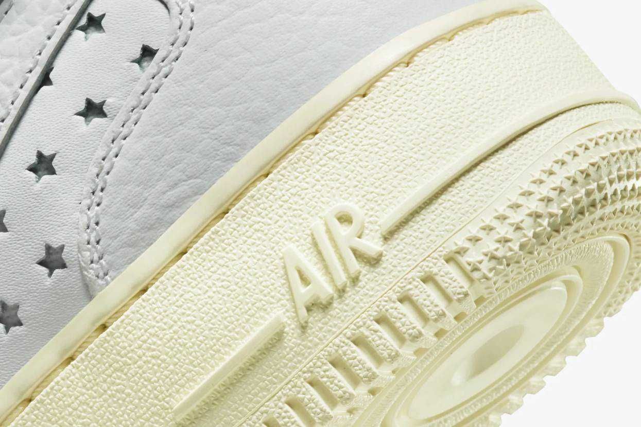 【販売リンクあり】海外抽選中 Nike WMNS Air Force 1 Mid Star "Summit White" 抽選/定価/販売店舗まとめ 5枚目