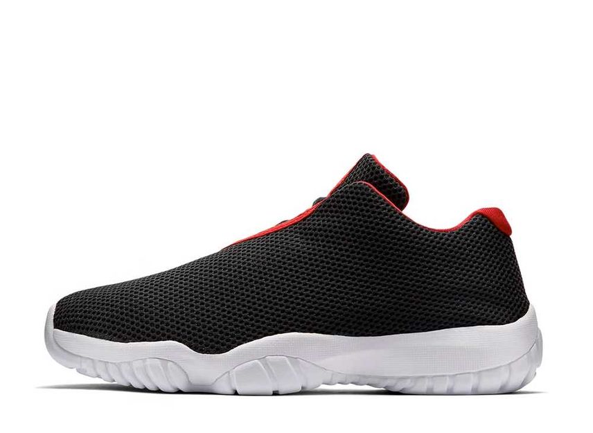 Air jordan future top low black white