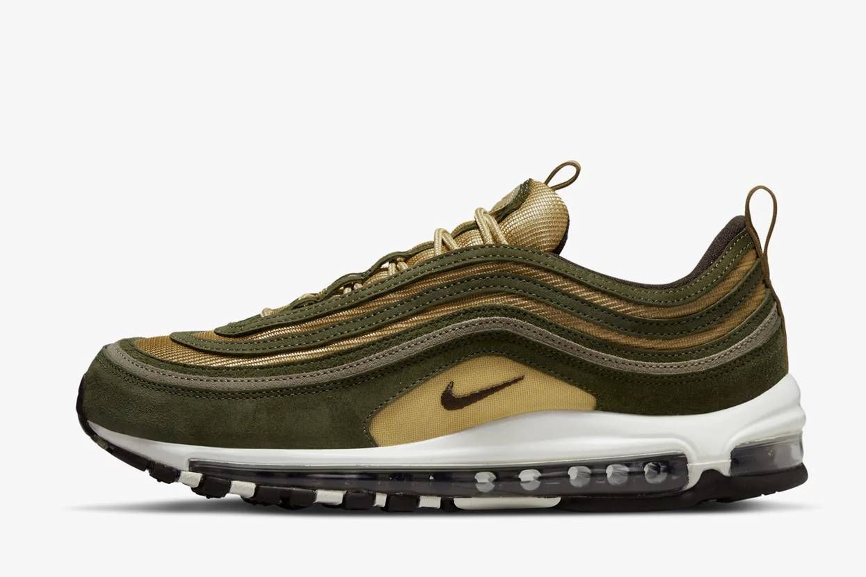 【販売リンクあり】海外抽選中 Nike Air Max 97 "Rough Green / Ironstone" 抽選/定価/販売店舗まとめ 2枚目