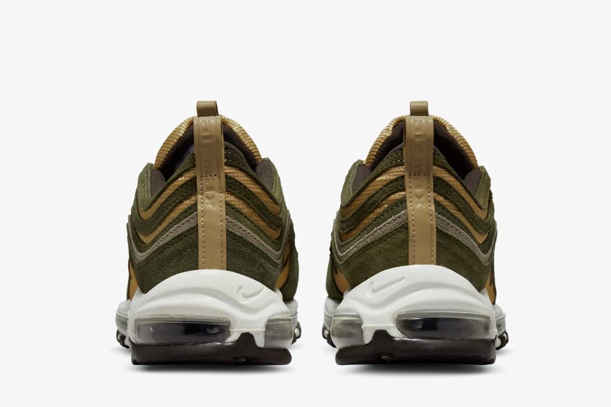 【販売リンクあり】海外抽選中 Nike Air Max 97 "Rough Green / Ironstone" 抽選/定価/販売店舗まとめ 4枚目
