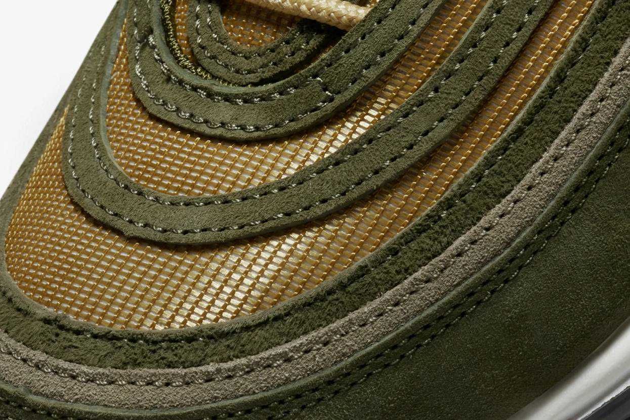 【販売リンクあり】海外抽選中 Nike Air Max 97 "Rough Green / Ironstone" 抽選/定価/販売店舗まとめ 5枚目