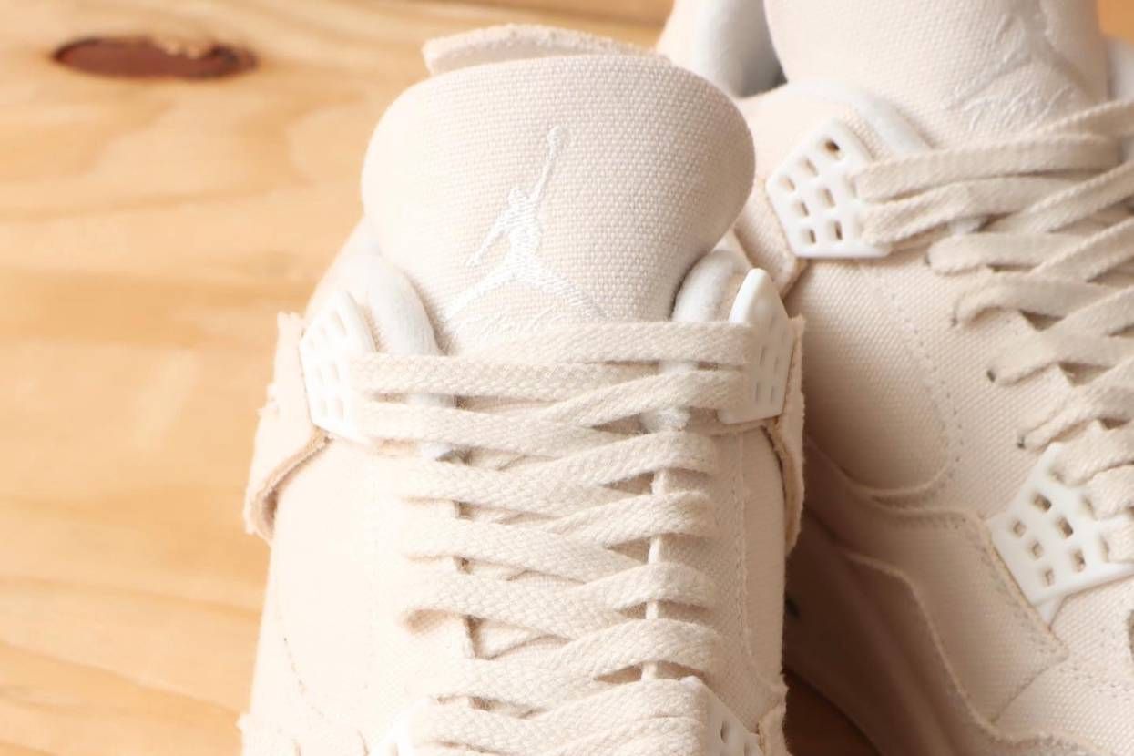 【スニダンで購入可】5/26発売 Nike WMNS Air Jordan 4 "Sail" 抽選/定価/販売店舗まとめ 3枚目