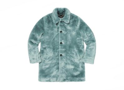 Supreme HYSTERIC GLAMOUR Fuck You Faux Fur Coat