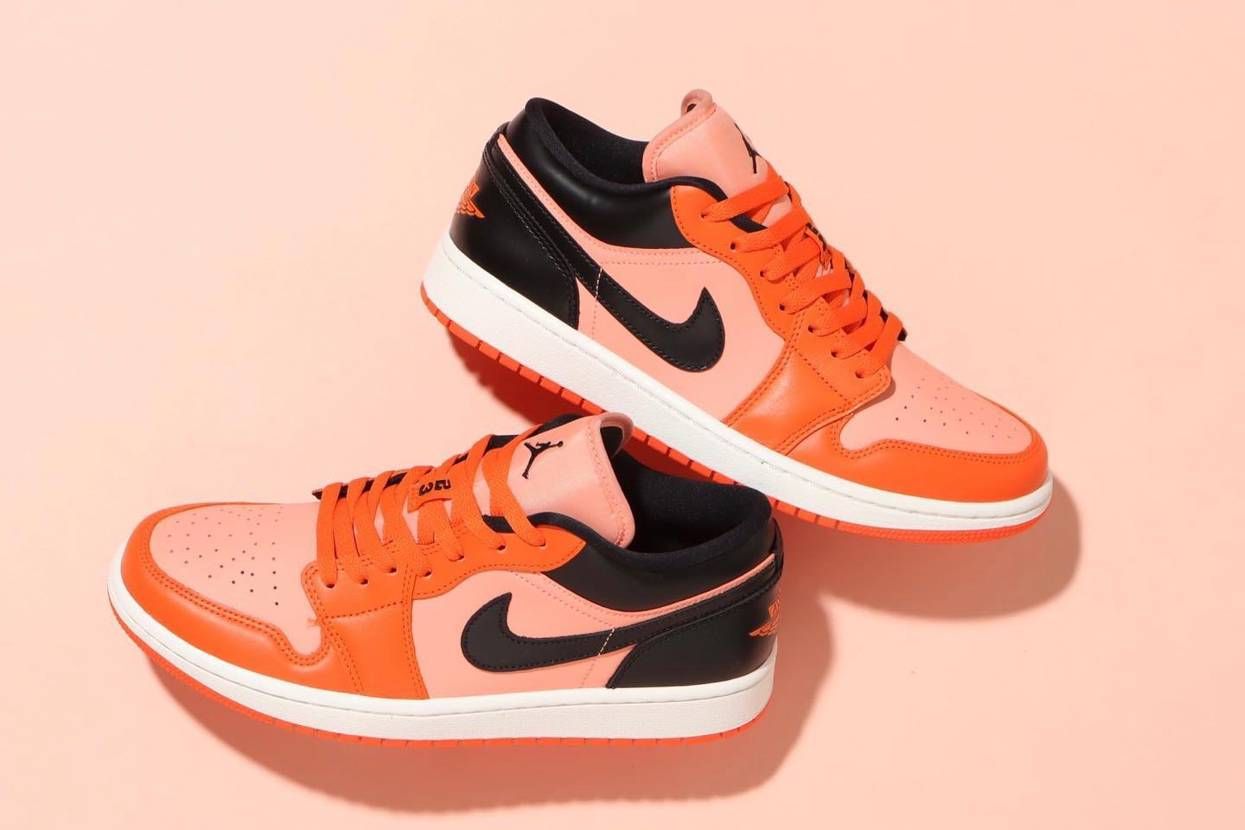 【スニダンで購入可】5/26発売 Nike WMNS Air Jordan 1 Low SE "Orange/Black" 抽選/定価/販売店舗まとめ