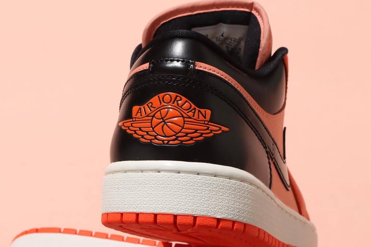 【スニダンで購入可】5/26発売 Nike WMNS Air Jordan 1 Low SE "Orange/Black" 抽選/定価/販売店舗まとめ 3枚目