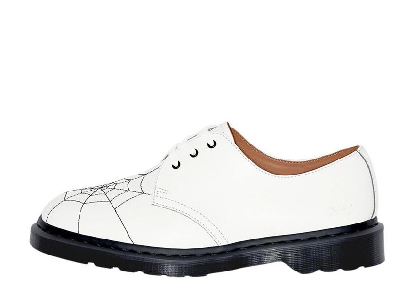 シュプリーム × ドクターマーチン スパイダーウェブ 3アイ シューズ "ホワイト"