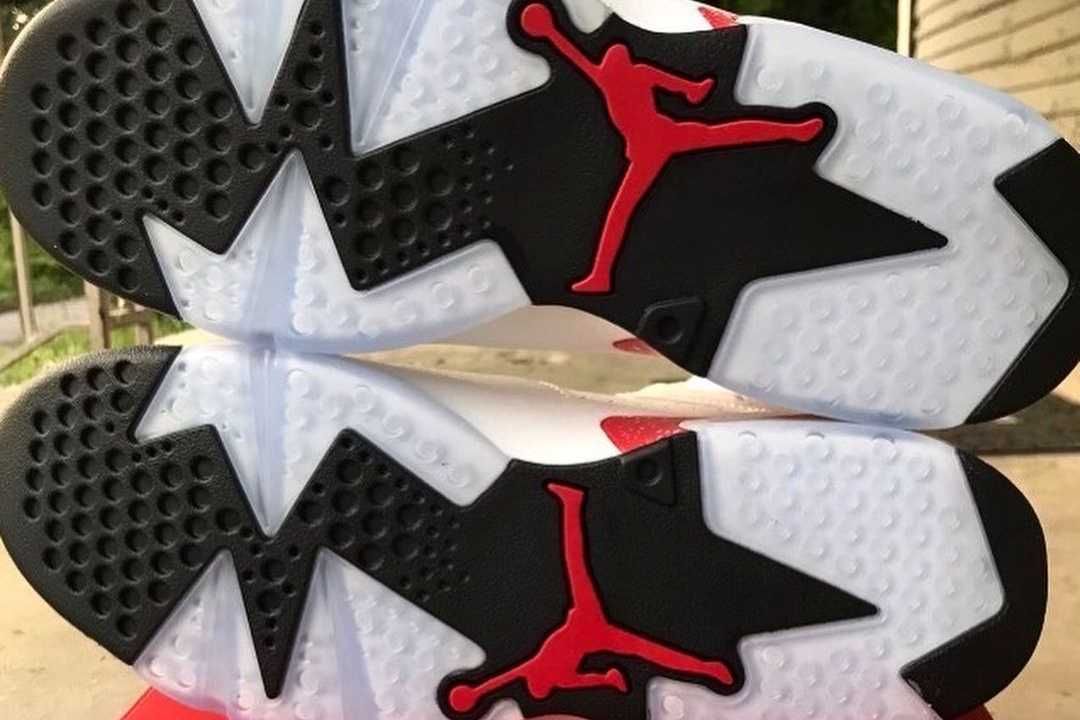 【スニダンで購入可】6/4発売 Nike Air Jordan 6 "White and University Red/Red Oreo" 抽選/定価/販売店舗まとめ 11枚目