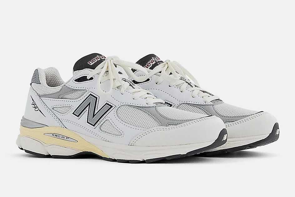 【スニダンで購入可】7/9・7/13発売 New Balance 990V3 "Sea Salt/Rain Cloud" 抽選/定価/販売店舗まとめ 5枚目