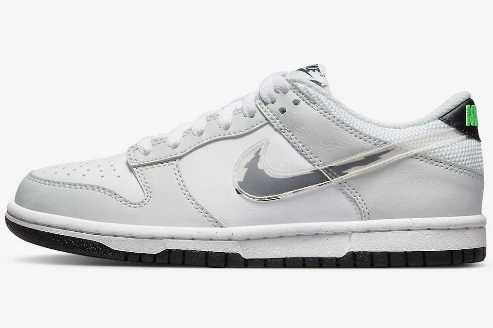 【リーク】Nike Dunk Low "Glitch Swoosh" 抽選/定価/販売店舗まとめ 2枚目