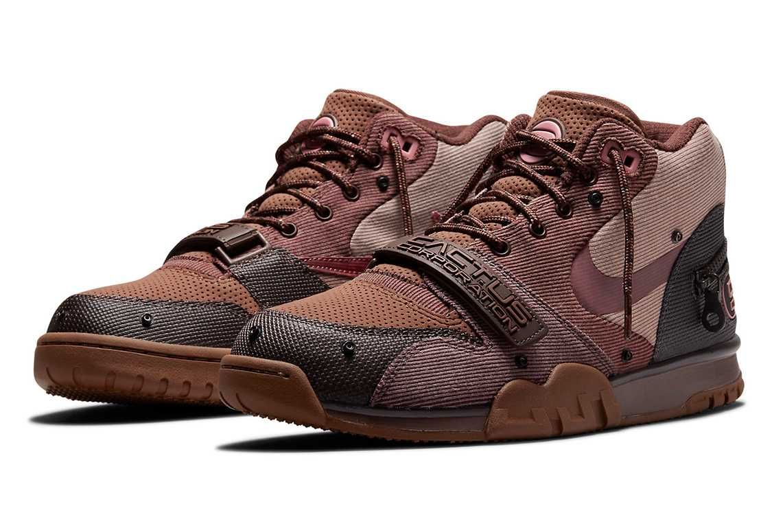 【スニダンで購入可】5/27発売 Travis Scott × Nike Air Trainer 1 2colors 抽選/定価/販売店舗まとめ 2枚目