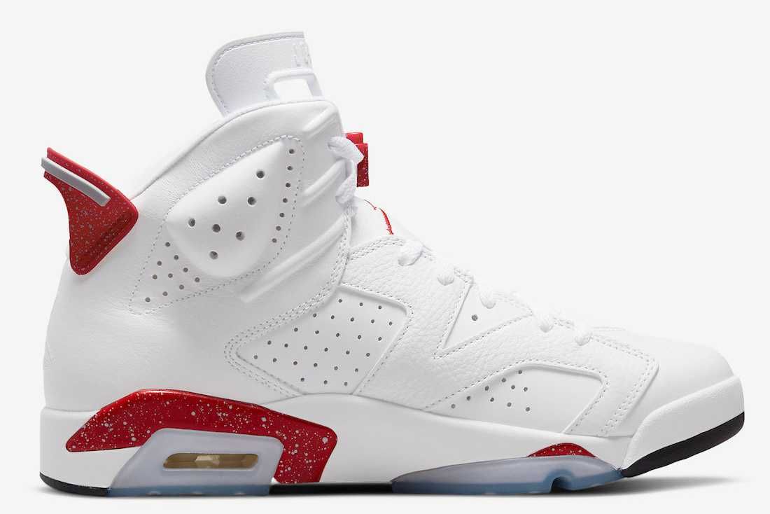 【スニダンで購入可】6/4発売 Nike Air Jordan 6 "White and University Red/Red Oreo" 抽選/定価/販売店舗まとめ 6枚目