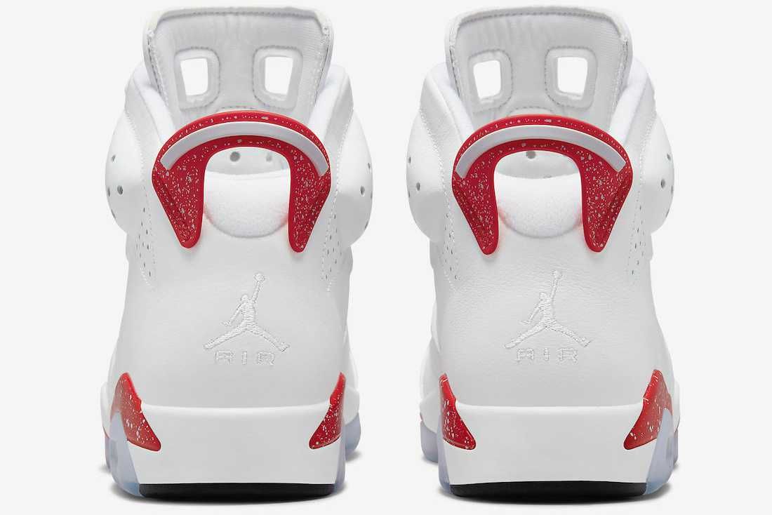 【スニダンで購入可】6/4発売 Nike Air Jordan 6 "White and University Red/Red Oreo" 抽選/定価/販売店舗まとめ 7枚目