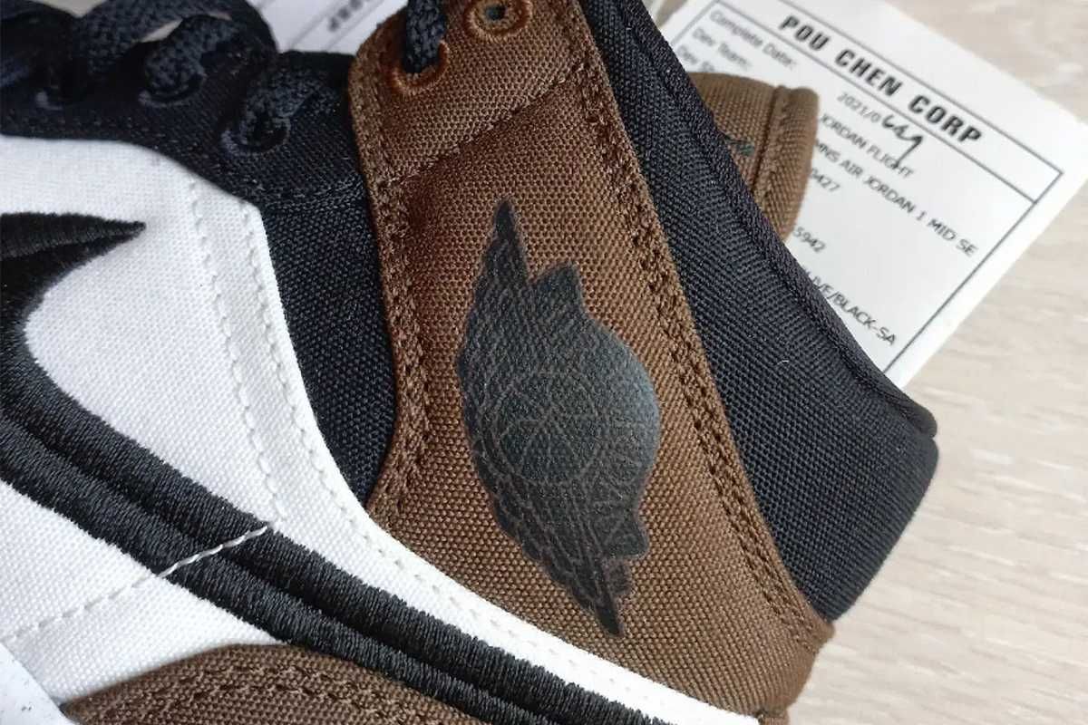 【スニダンで購入可】9/1発売 Nike WMNS Air Jordan 1 Mid SE "Olive Toe" 抽選/定価/販売店舗まとめ 12枚目