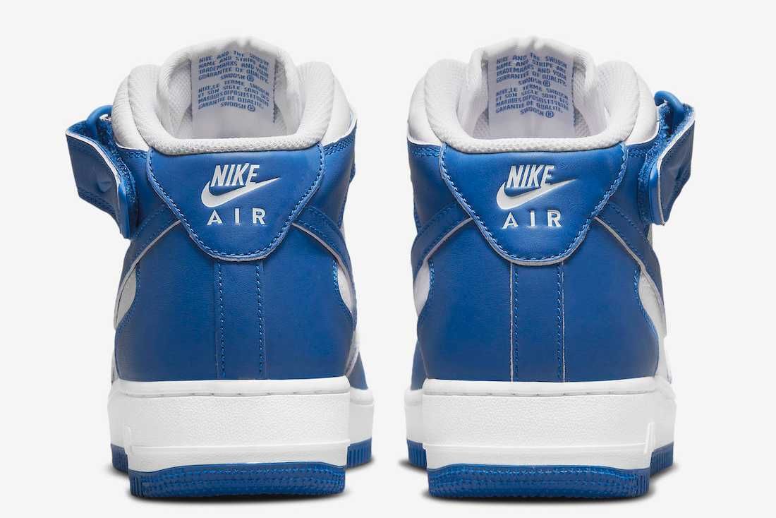【スニダンで購入可】8/30発売 Nike WMNS Air Force 1 Mid "Kentucky" 抽選/定価/販売店舗まとめ 5枚目