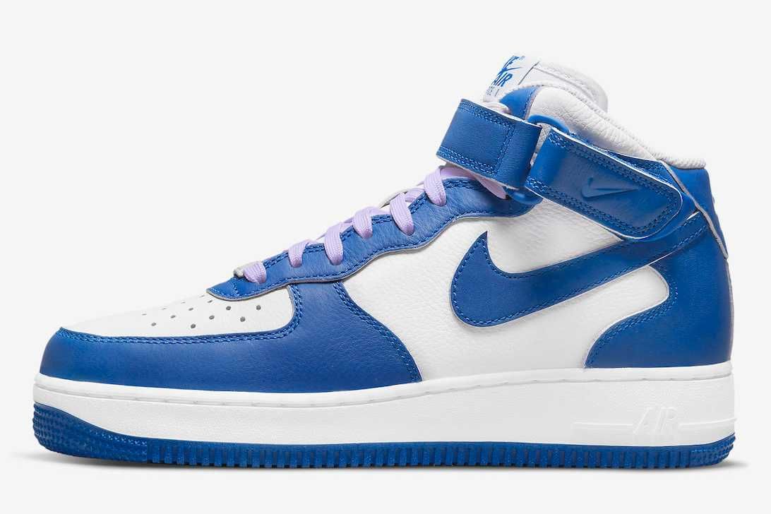 【スニダンで購入可】8/30発売 Nike WMNS Air Force 1 Mid "Kentucky" 抽選/定価/販売店舗まとめ 2枚目