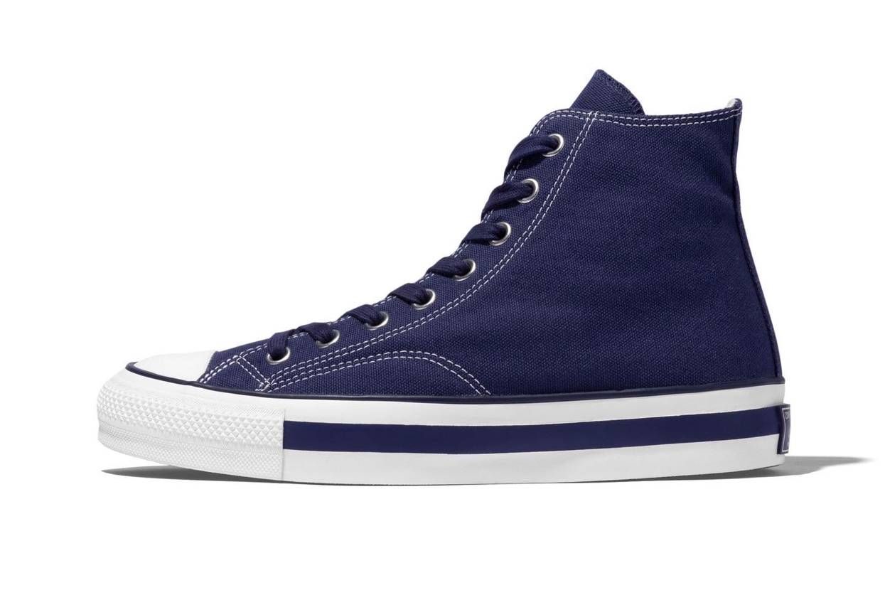 【スニダンで購入可】5/28発売 GOD SELECTION XXX × Converse Addict Chuck Taylor Canvas Hi "Navy"  抽選/定価/販売店舗まとめ 2枚目