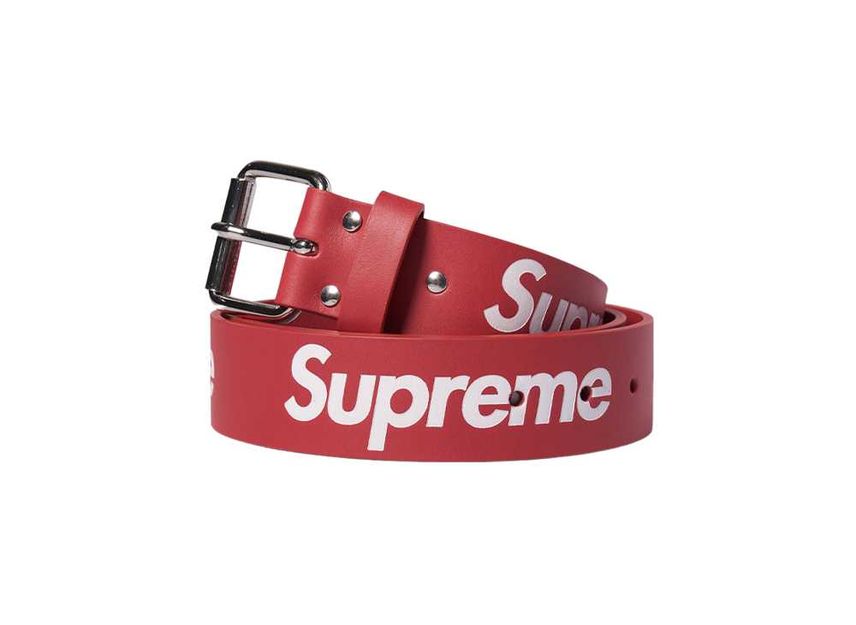 Supreme Repeat Leather Belt