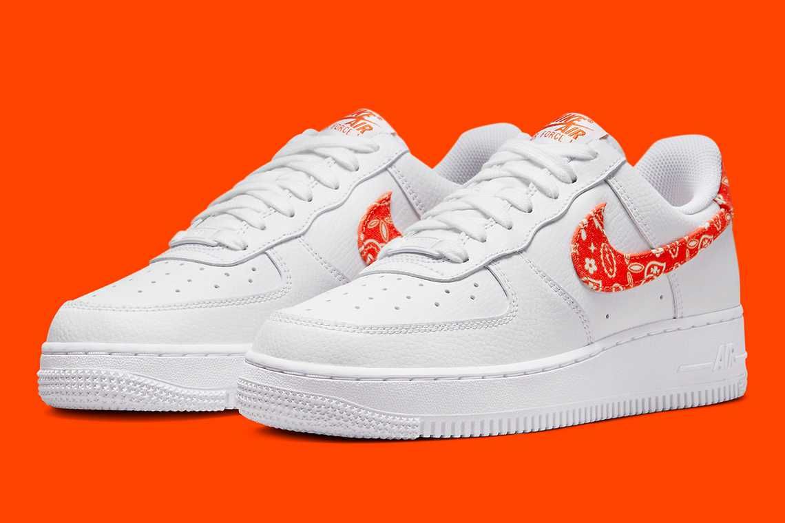 【スニダンで購入可】6/9発売 Nike WMNS Air Force 1 Low '07 Essential "Paisley" 6colors 抽選/定価/販売店舗まとめ 4枚目