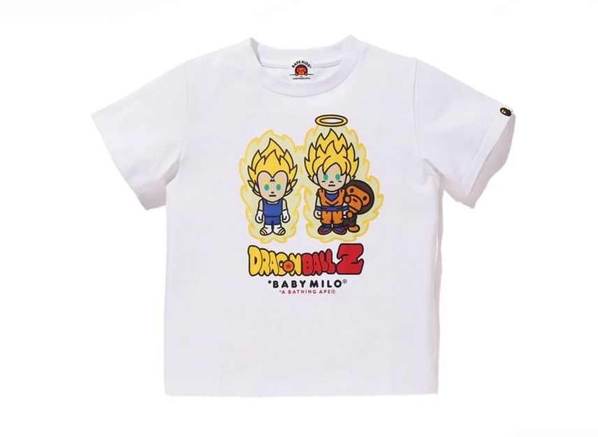 A BATHING APE x DRAGON BALL Z Super Saiyan Vegeta Son Goku Baby
