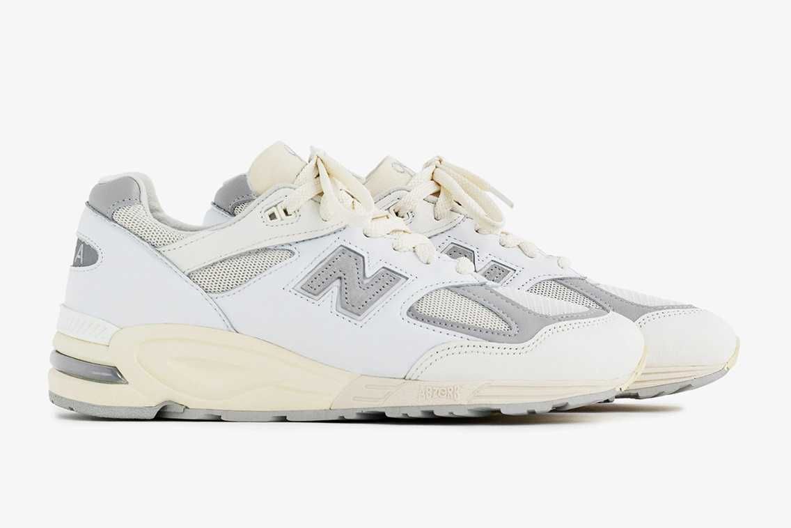 【販売リンクあり】7/7発売 New Balance 990V2 "Sea Salt" 抽選/定価/販売店舗まとめ 2枚目