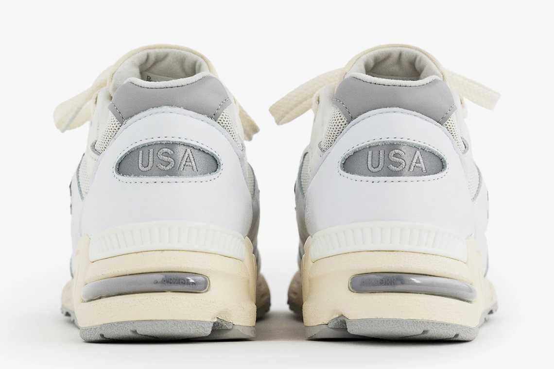 【販売リンクあり】7/7発売 New Balance 990V2 "Sea Salt" 抽選/定価/販売店舗まとめ 4枚目