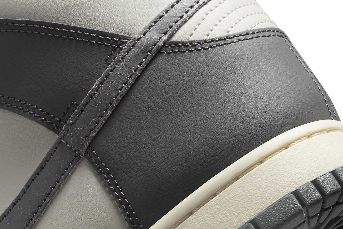 【スニダンで購入可】6/18発売 Nike Dunk High Retro SE VNTG "Light Bone and Tumbled Grey" 抽選/定価/販売店舗まとめ 7枚目