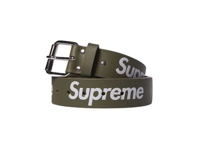 Supreme Repeat Leather Belt