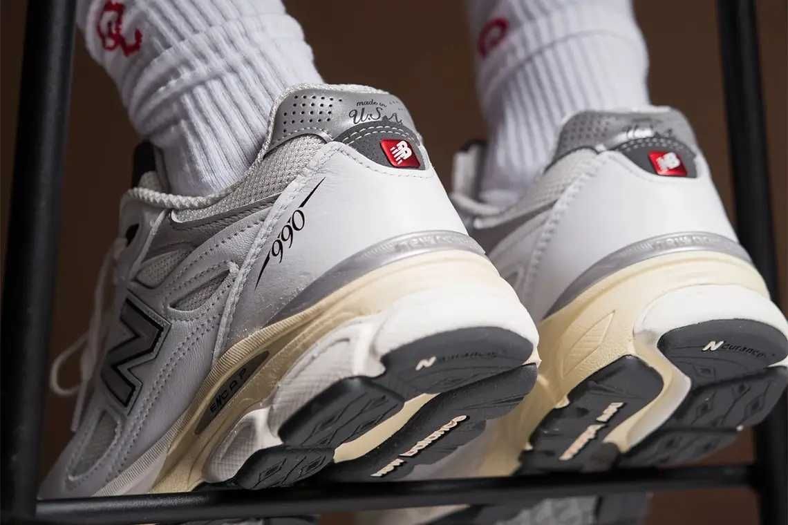 【スニダンで購入可】7/9・7/13発売 New Balance 990V3 "Sea Salt/Rain Cloud" 抽選/定価/販売店舗まとめ 4枚目