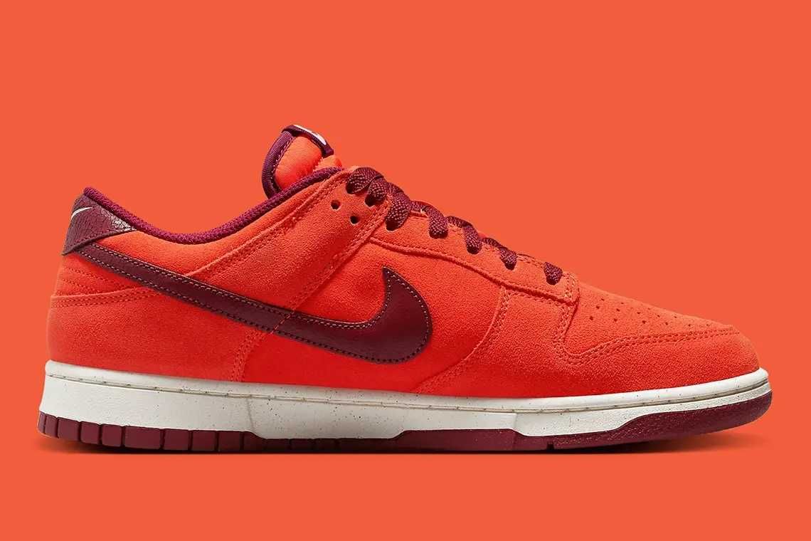 【リーク】Nike Dunk Low "Orange Suede" 抽選/定価/販売店舗まとめ 3枚目