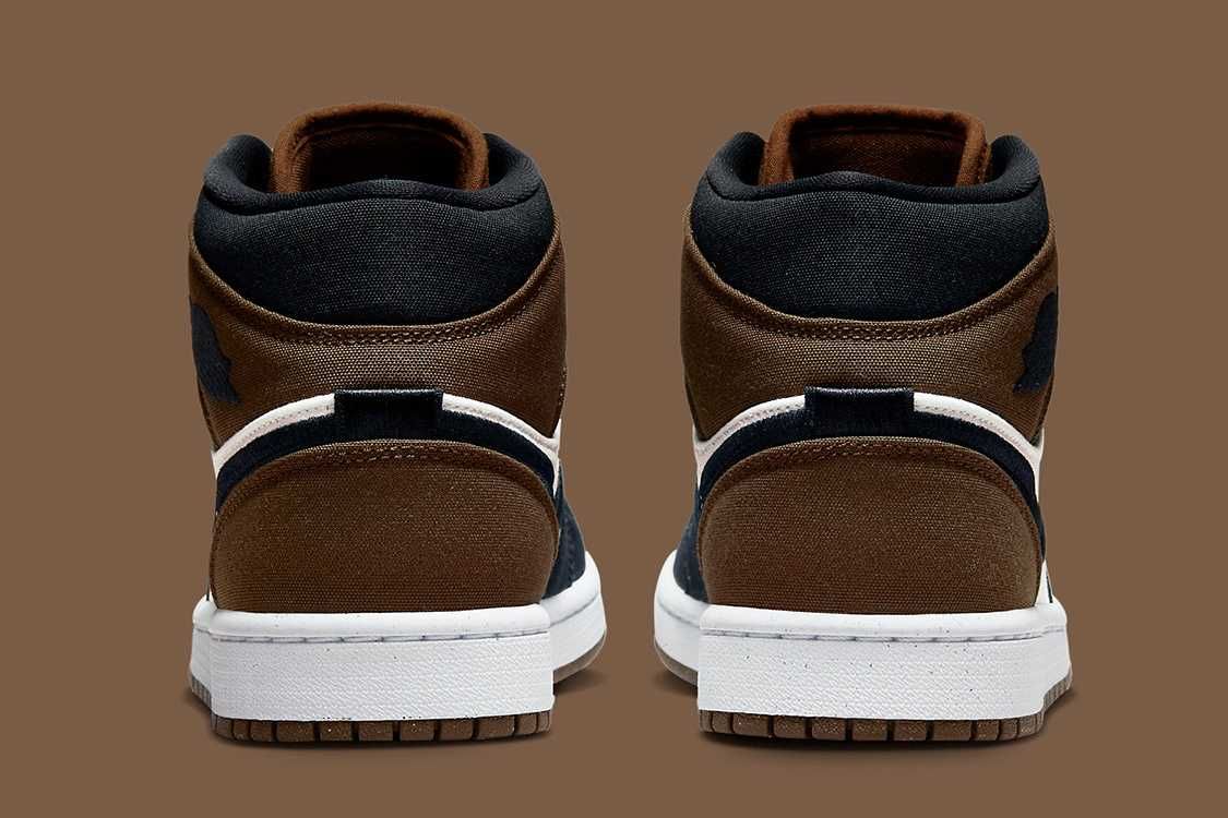 【スニダンで購入可】9/1発売 Nike WMNS Air Jordan 1 Mid SE "Olive Toe" 抽選/定価/販売店舗まとめ 5枚目