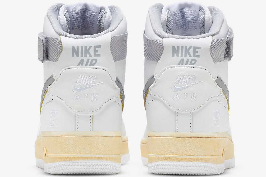 【リーク】Nike Air Force 1 High "White/Grey" 抽選/定価/販売店舗まとめ 4枚目