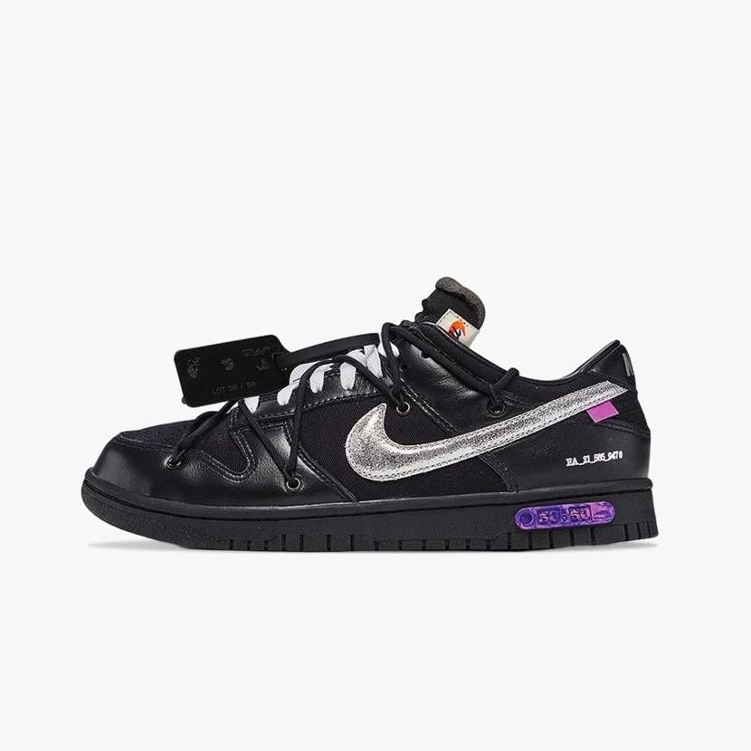 OFF-WHITE × NIKE DUNK LOW 1 OF 50