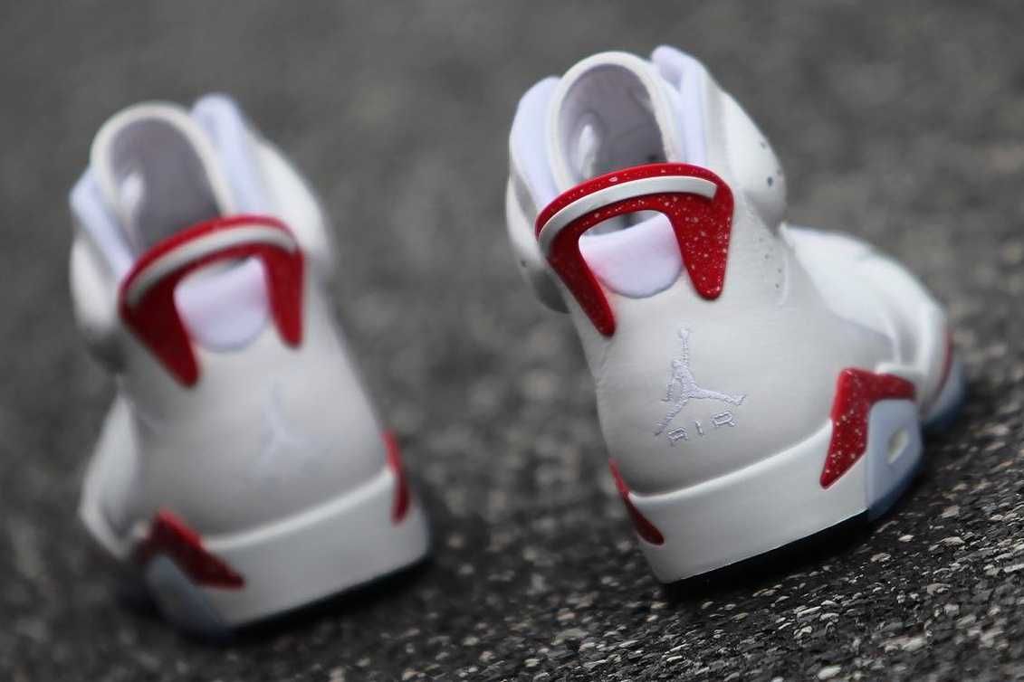【スニダンで購入可】6/4発売 Nike Air Jordan 6 "White and University Red/Red Oreo" 抽選/定価/販売店舗まとめ 3枚目
