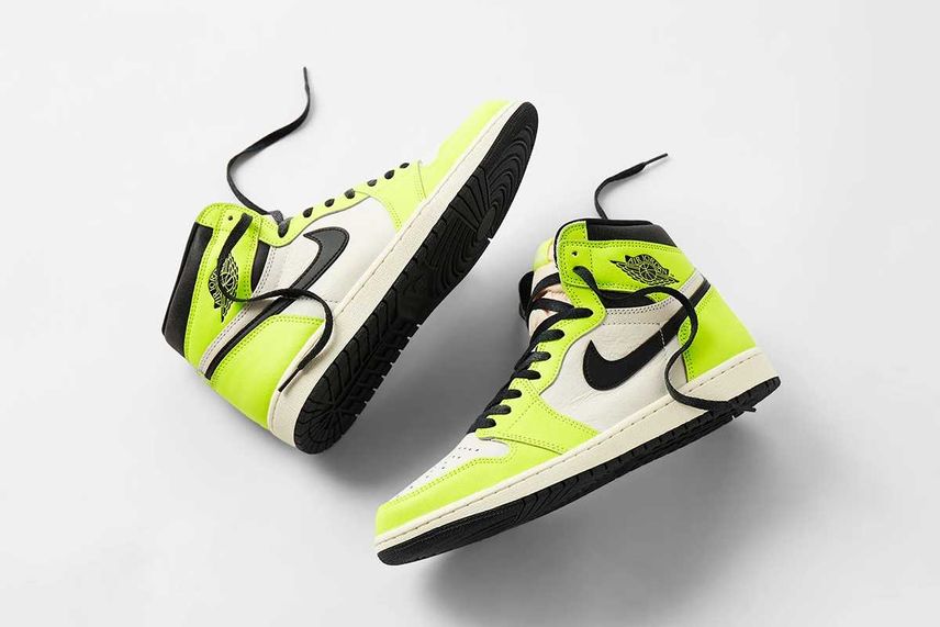 【スニダンで購入可】7/5発売 Nike Air Jordan 1 High OG "Volt/Visionaire" 抽選/定価/販売店舗まとめ
