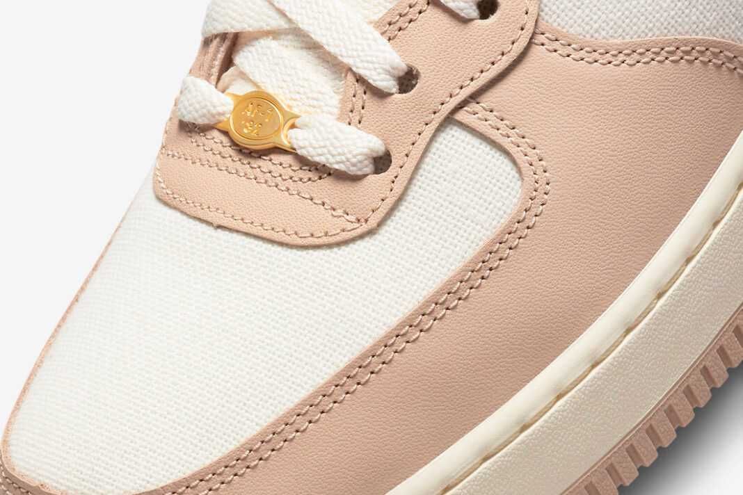 【スニダンで購入可】8/25発売 Nike Air Force 1 Mid "Pale Ivory and Shimmer / Izakaya" 抽選/定価/販売店舗まとめ 10枚目