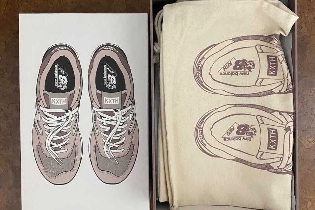 【スニダンで購入可】6/18発売 KITH × New Balance 990V1 "Dusty Rose" 抽選/定価/販売店舗まとめ 7枚目