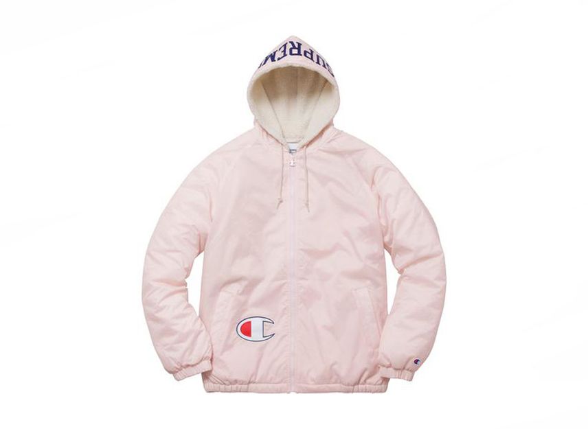 Supreme champion hooded jacket on sale