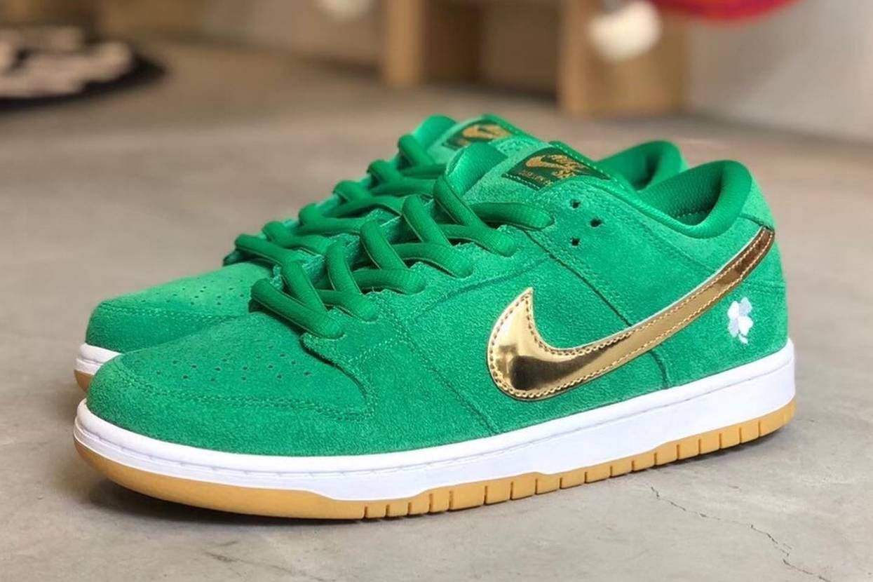 【スニダンで購入可】6/7発売 Nike SB Dunk Low "St. Patrick’s Day/Shamrock" 抽選/定価/販売店舗まとめ 2枚目