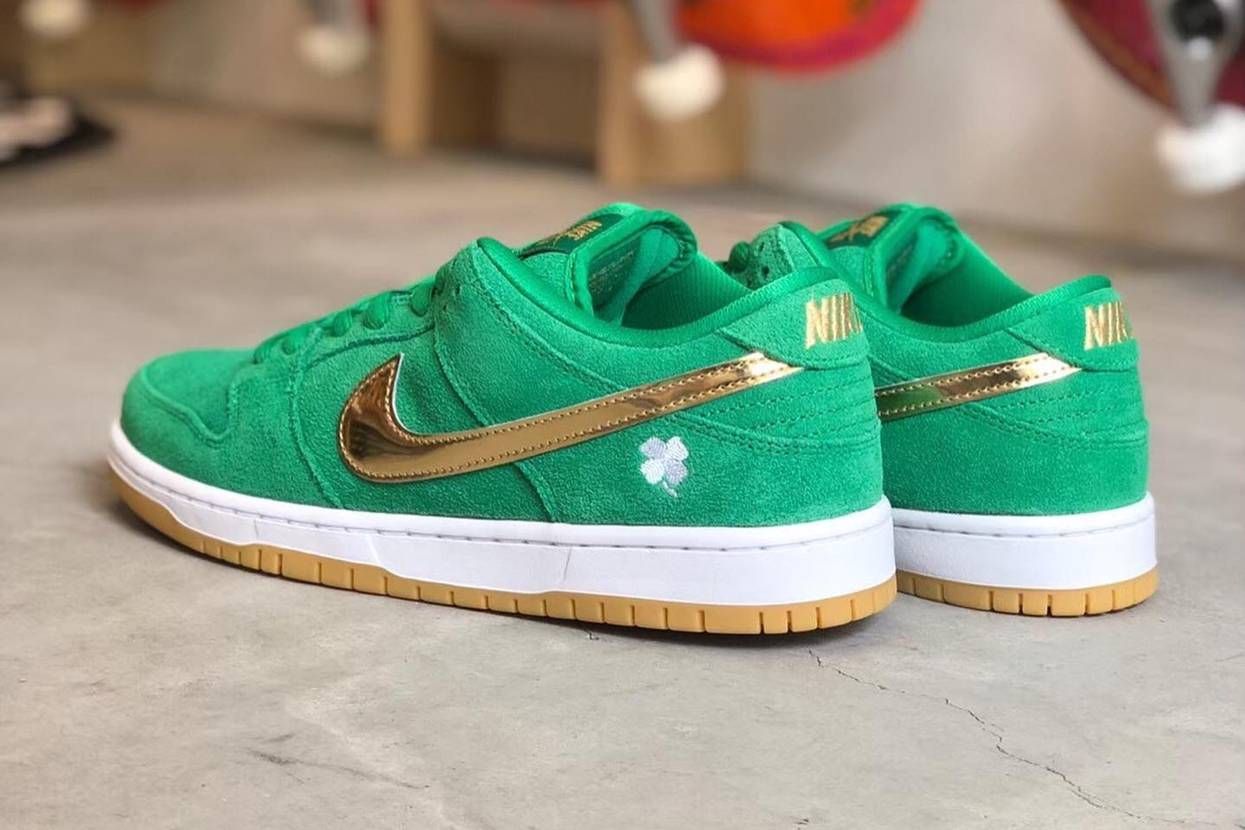 【スニダンで購入可】6/7発売 Nike SB Dunk Low "St. Patrick’s Day/Shamrock" 抽選/定価/販売店舗まとめ 3枚目