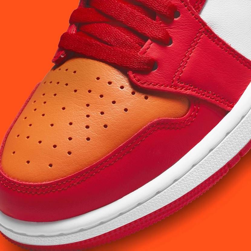 【販売リンクあり】近日発売 Nike WMNS Air Jordan 1 Zoom Comfort "Fire Red/Hot Curry" 抽選/定価/販売店舗まとめ 6枚目