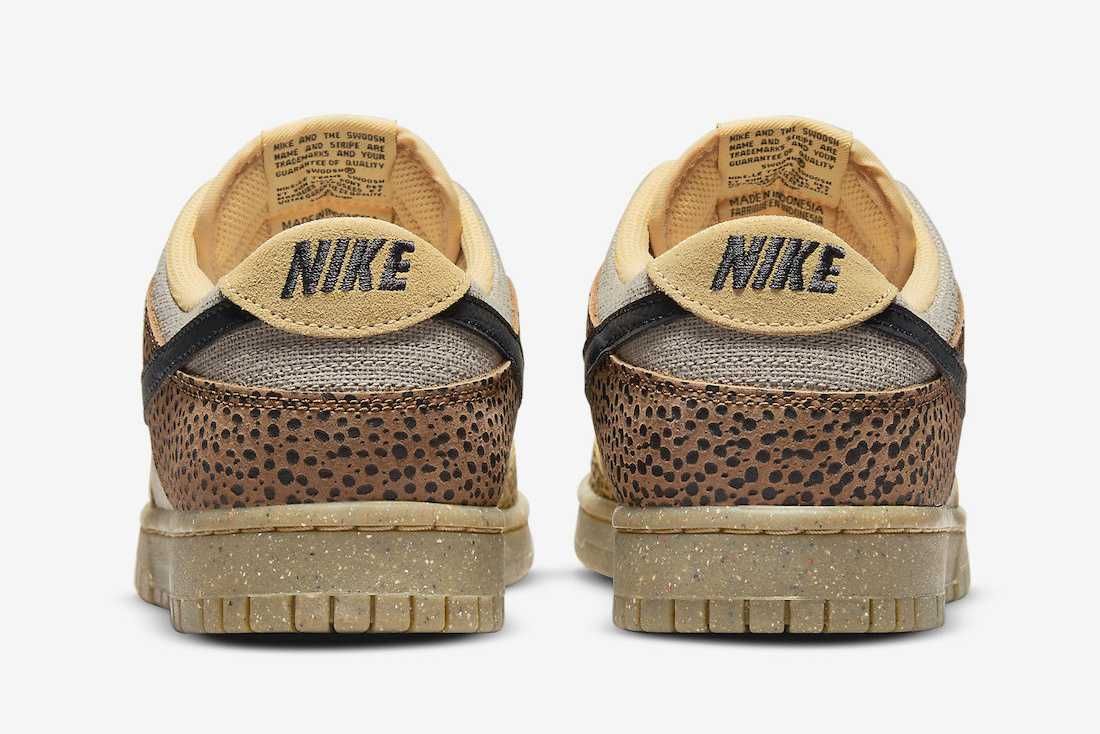 【販売リンクあり】海外抽選中 Nike Dunk Low "Safari" 抽選/定価/販売店舗まとめ 5枚目