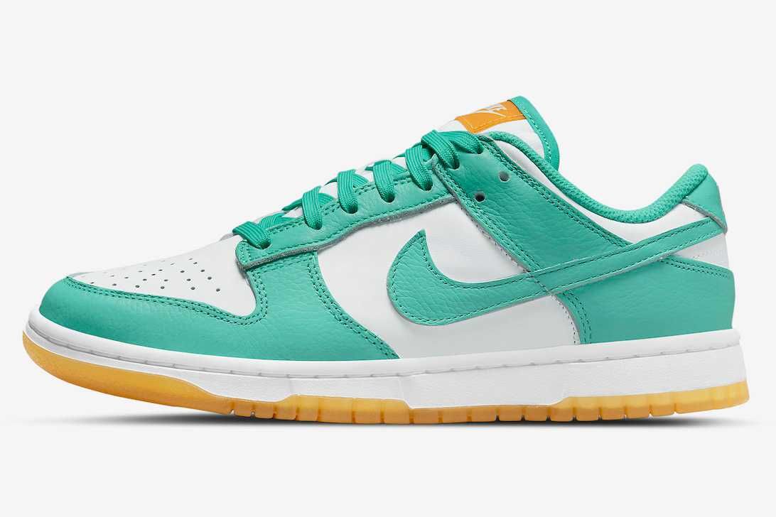 【リーク】Nike Dunk Low "Miami Dolphins" 抽選/定価/販売店舗まとめ 2枚目