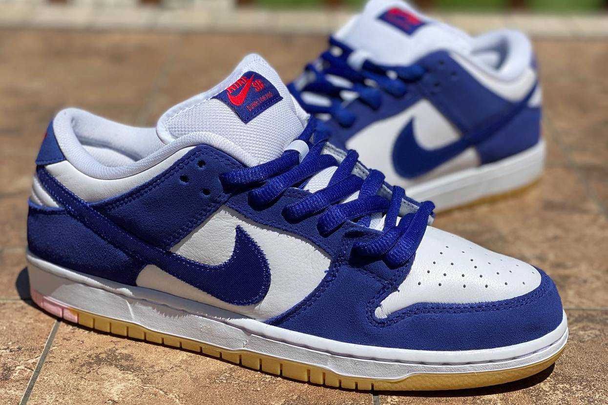 【スニダンで購入可】8/15発売 Nike SB Dunk Low "Los Angeles Dodgers/Deep Royal Blue" 抽選/定価/販売店舗まとめ 11枚目