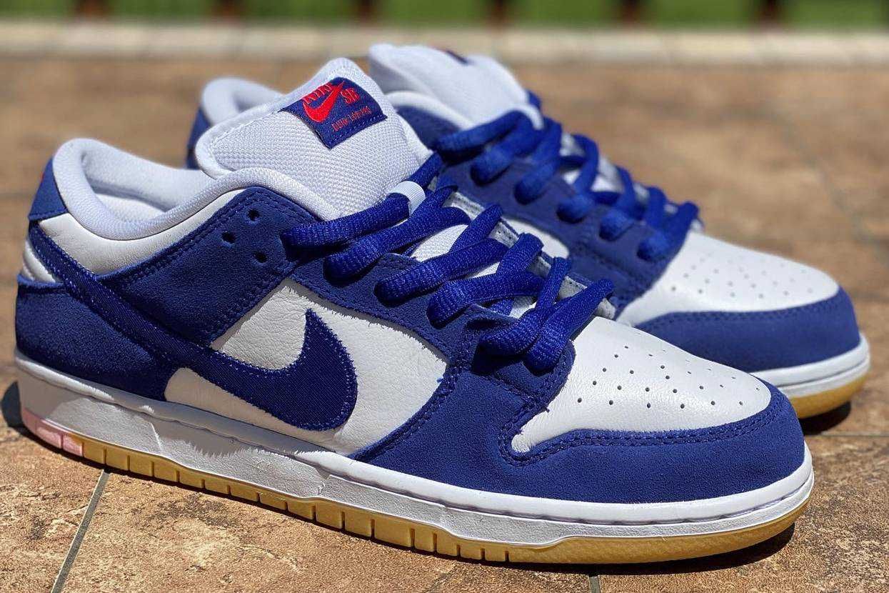 【スニダンで購入可】8/15発売 Nike SB Dunk Low "Los Angeles Dodgers/Deep Royal Blue" 抽選/定価/販売店舗まとめ 9枚目