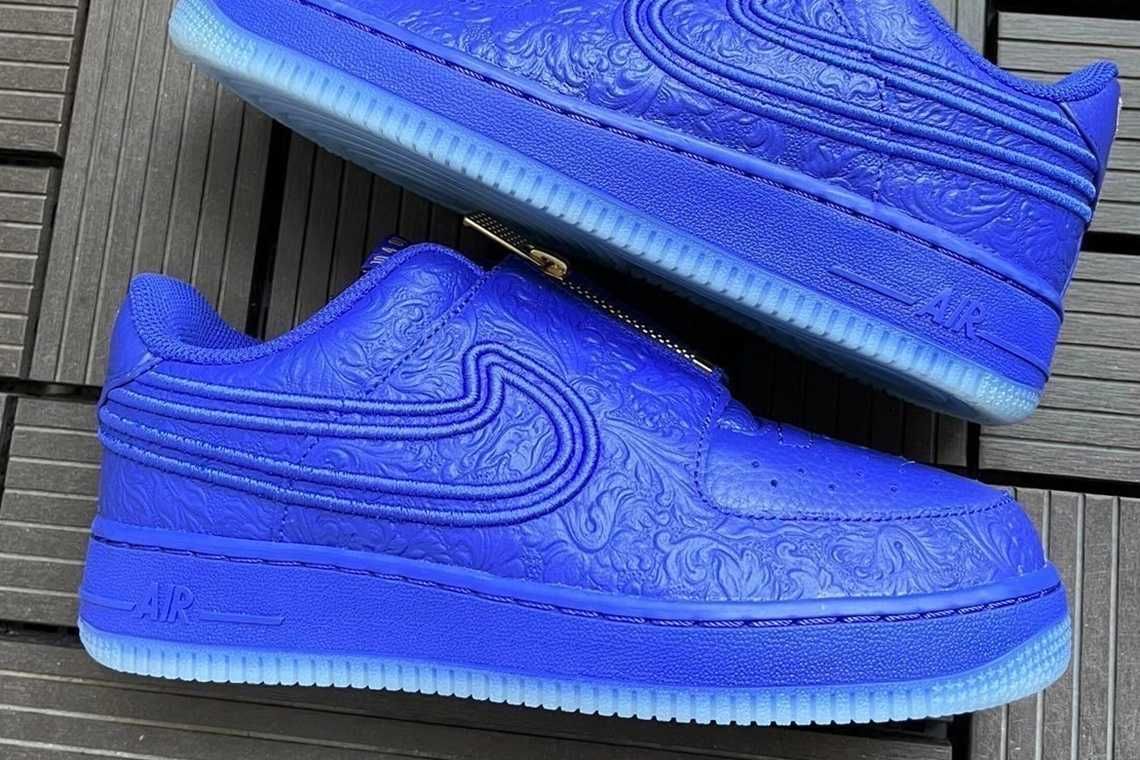 【販売リンクあり】近日発売 Serena Williams × Nike Air Force 1 Low "Lapis/Metallic Gold" 抽選/定価/販売店舗まとめ 7枚目